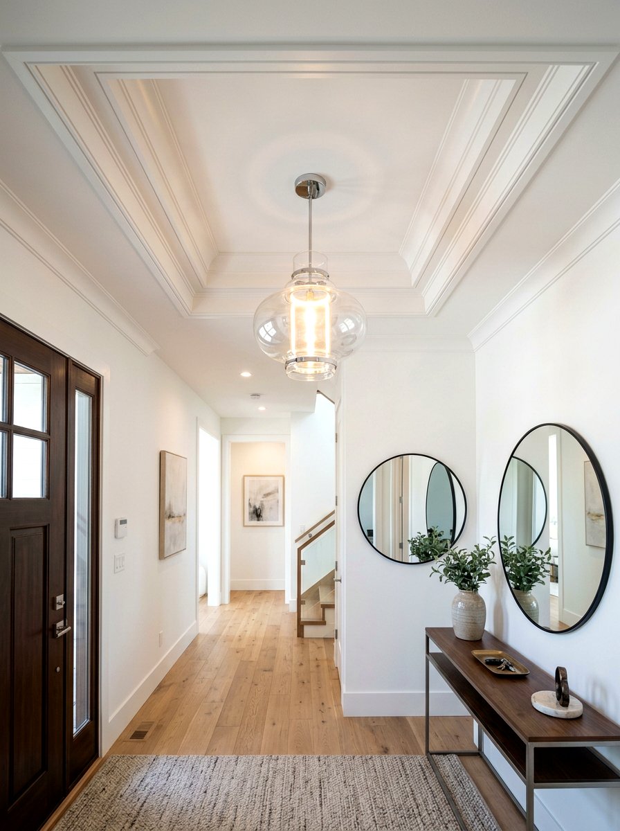 Entryway Tray Ceiling - 30 tray ceiling ideas