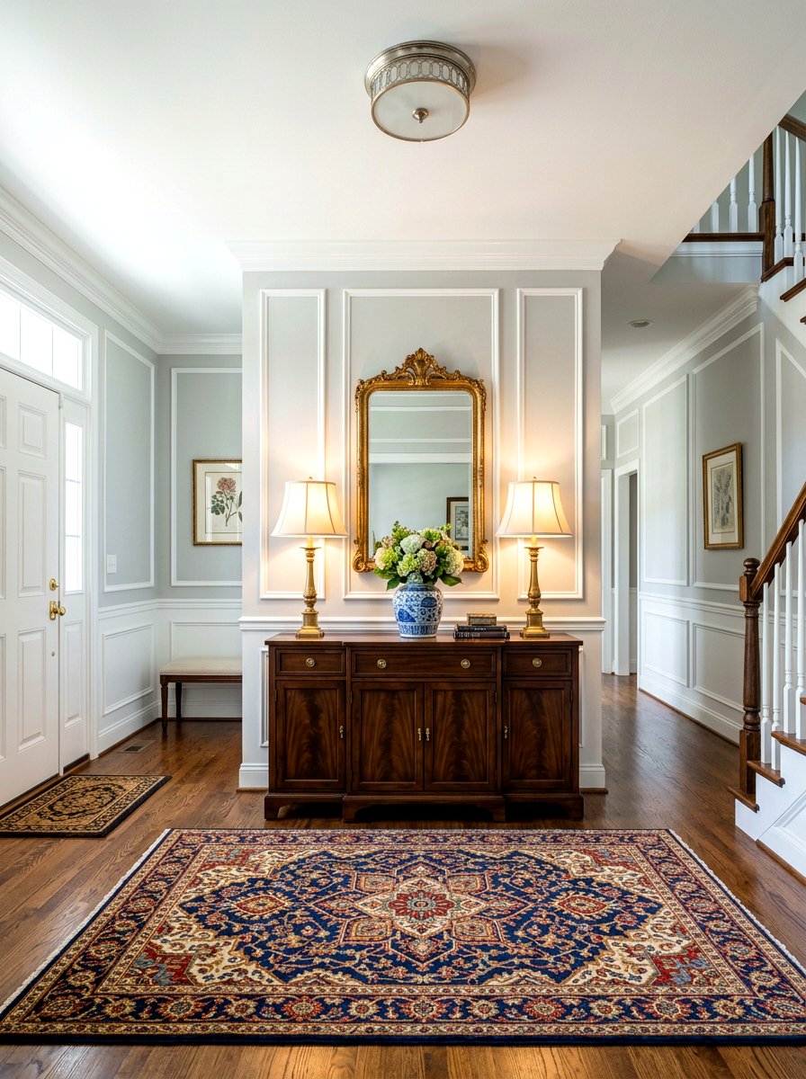 Entryway Wall Molding - 30 luxury entryway styling ideas