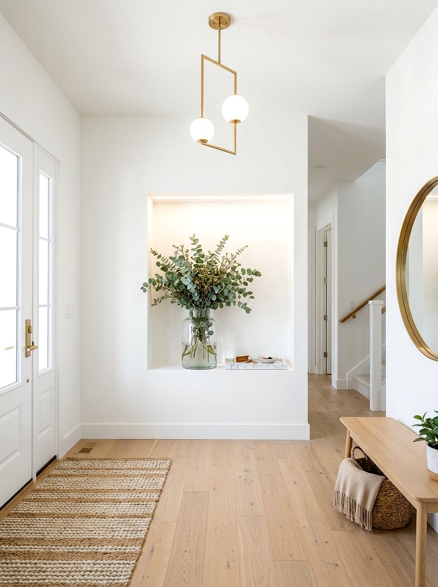 Entryway Wall Niche - 30 wall niche ideas