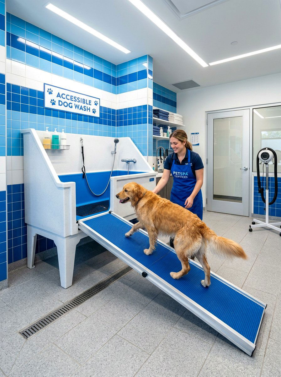 Entryway dog wash - 30 dog washing station ideas