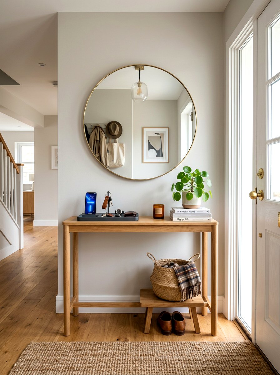 Entryway drop zone station - 30 charging station ideas