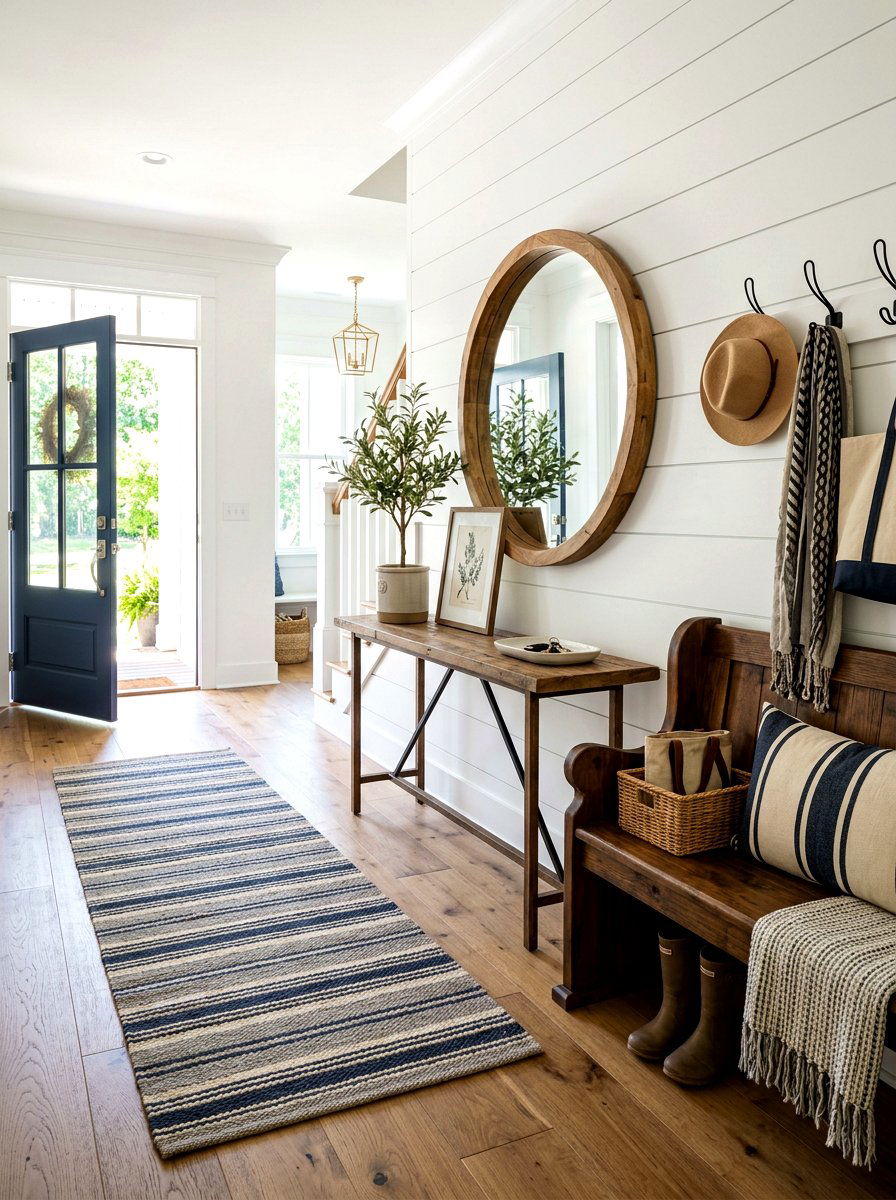 Entryway furniture zone - 30 room zoning furniture layout ideas