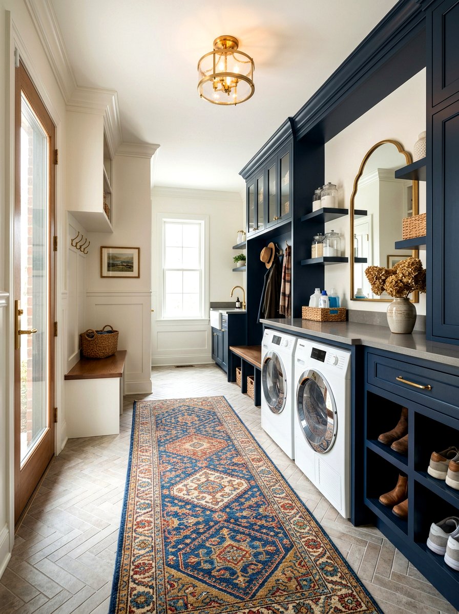 Entryway laundry mudroom - 30 laundry room mudroom combo ideas