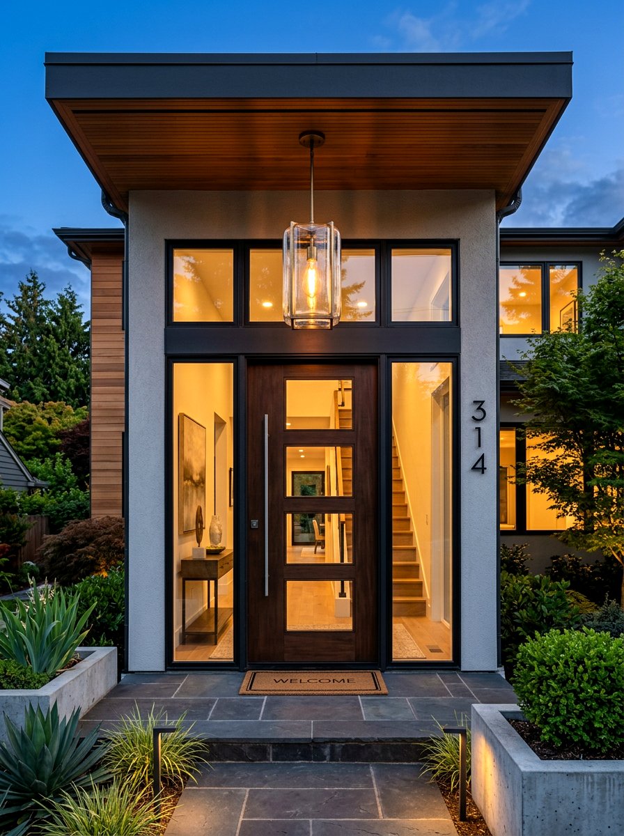 Entryway pendant light - 30 outdoor lighting ideas