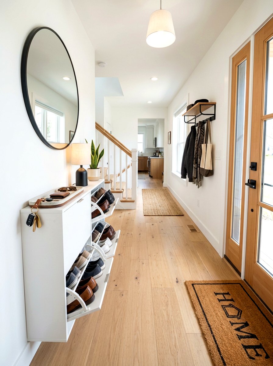 Entryway shoe storage - 30 welcoming foyer ideas