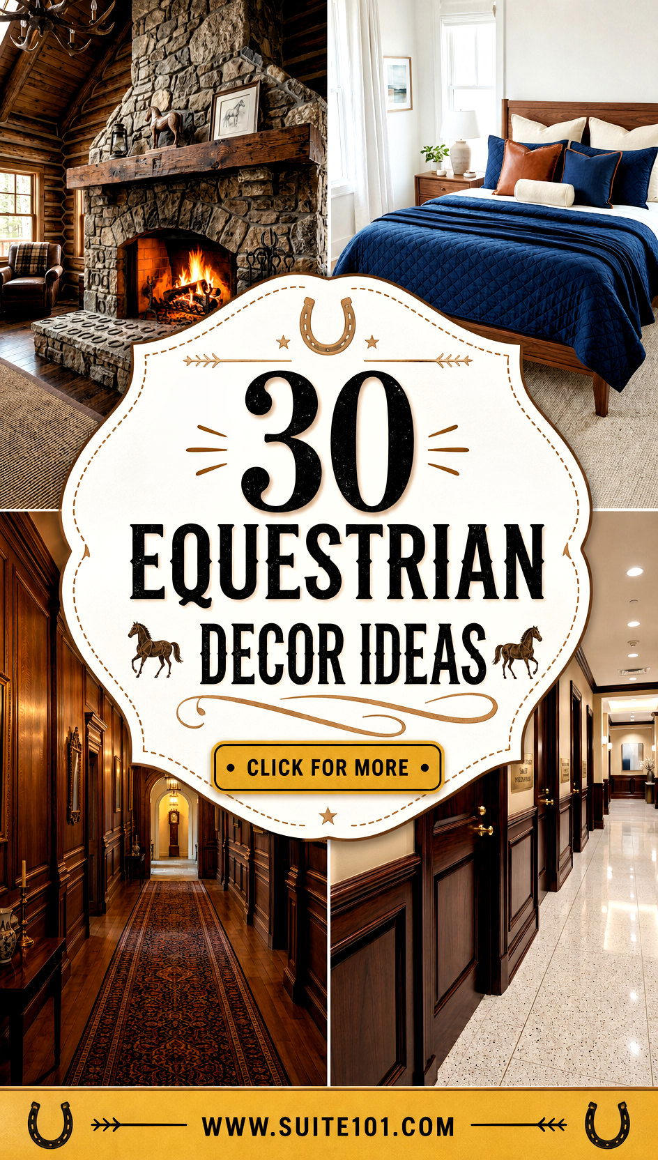 Equestrian Decor Ideas 30 Daring Western Touches for Your Home - Equestrian Decor Ideas: 30 Daring Western Touches for Your Home