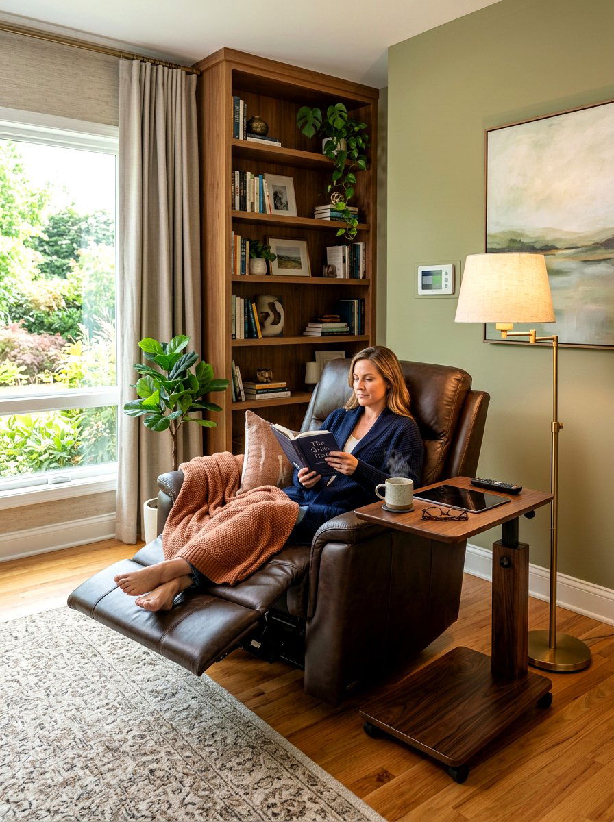 Ergonomic Lounge Room - 30 recovery room home ideas