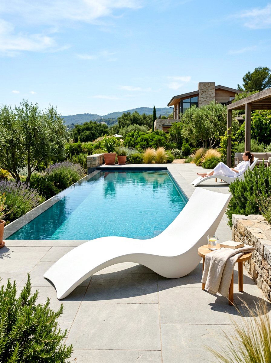 Ergonomic lounge chair - 30 pool lounge chair ideas