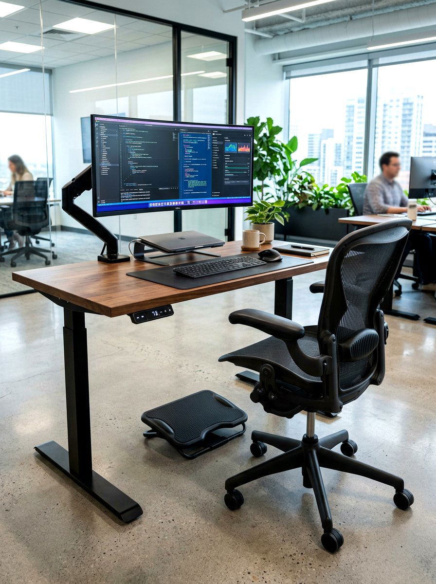 Ergonomic office furniture - 30 cozy home office ideas