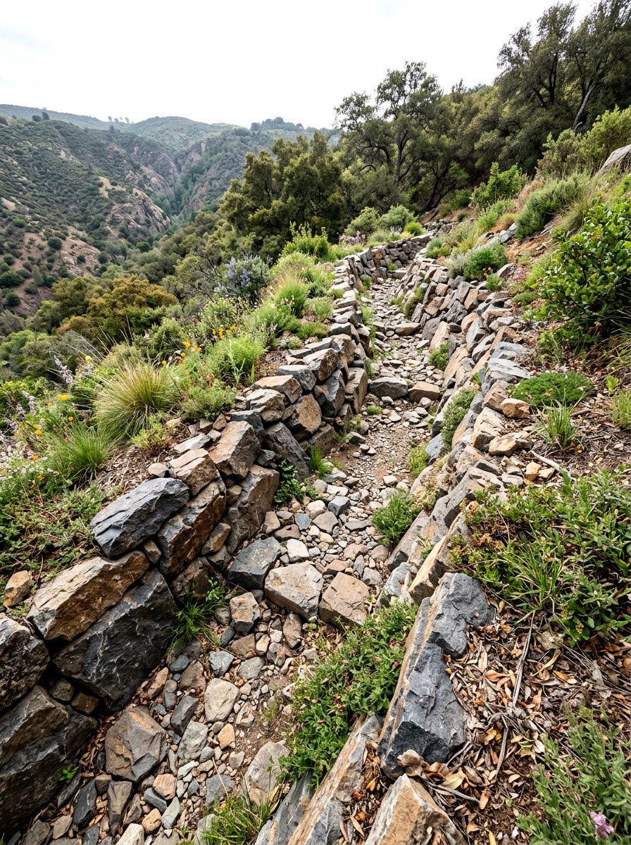 Erosion dry creek bed - 30 dry creek bed ideas