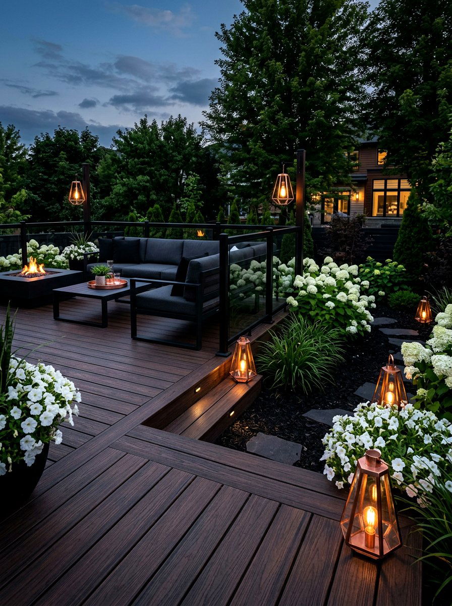 Espresso Composite Decking - 30 composite deck color ideas