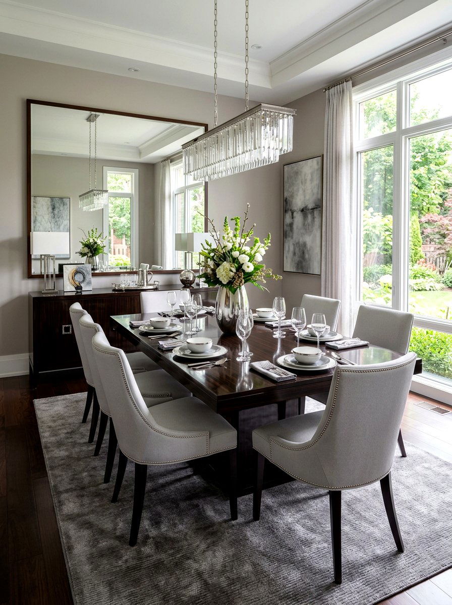 Espresso Dining Room Furniture - 30 brown dining room decor ideas