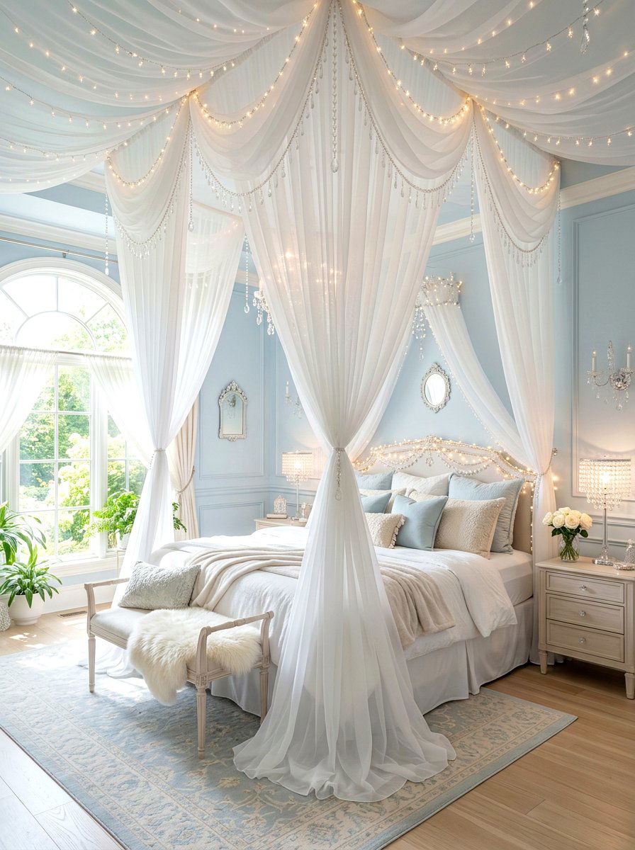 Ethereal Dream Bedroom - 30 coquette bedroom decor ideas