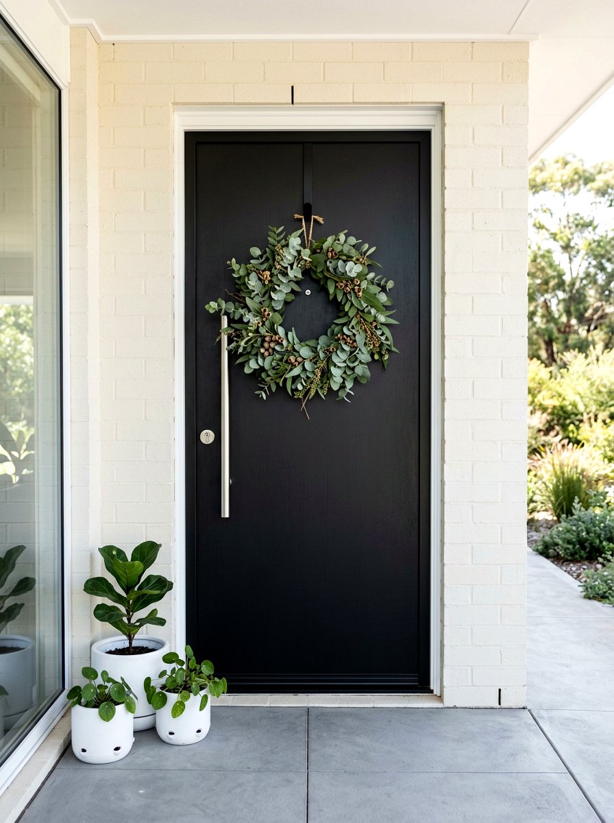 Eucalyptus Leaf Wreath - 30 spring wreath ideas