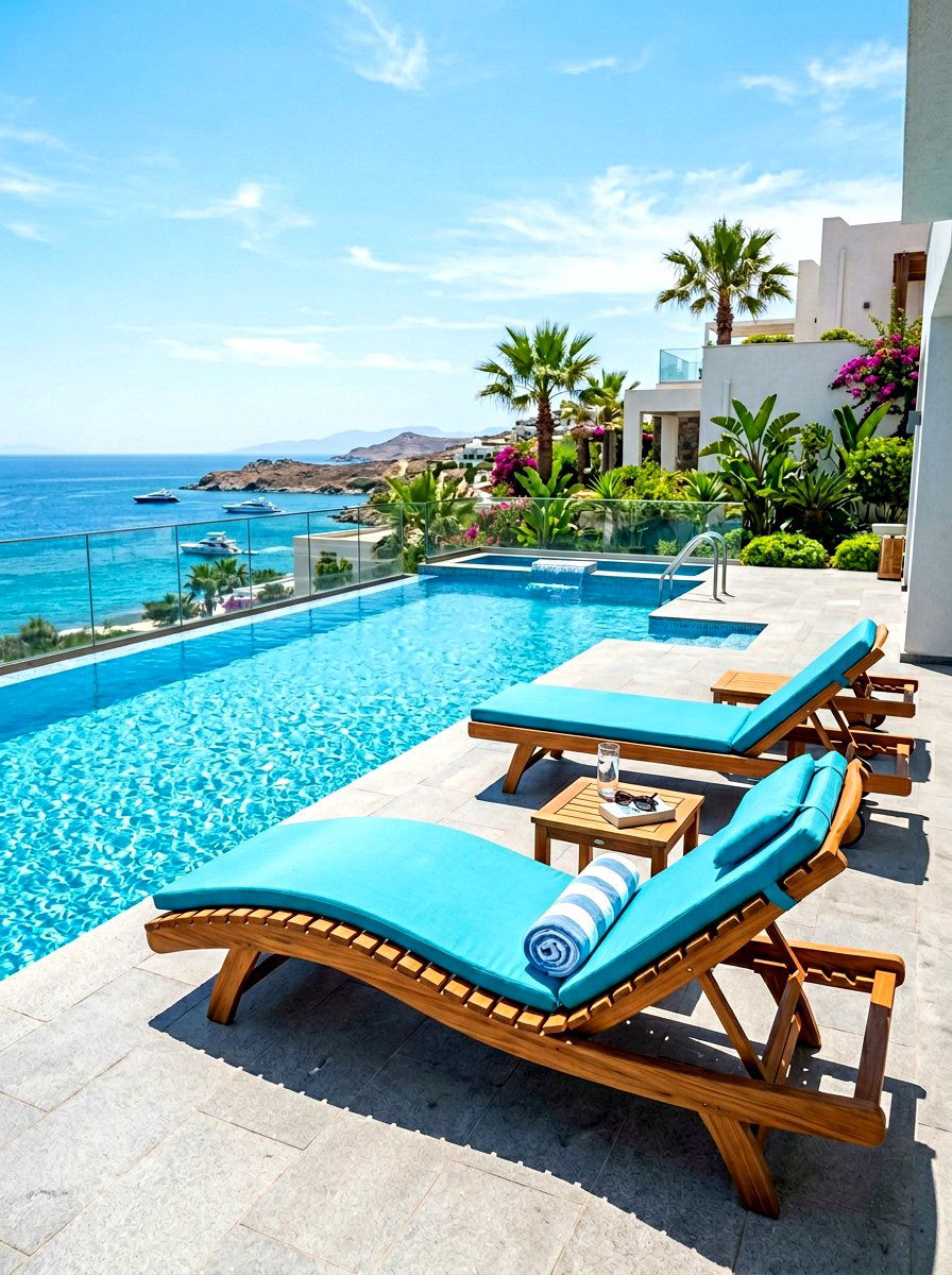 Eucalyptus lounge chair - 30 wooden patio furniture ideas