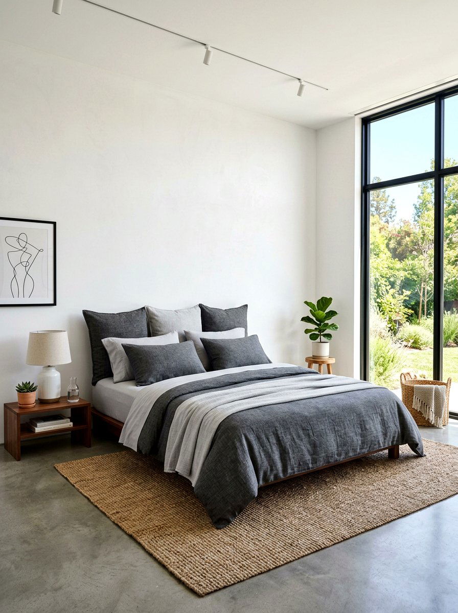 Euro shams as a headboard - 30 European pillow styling ideas
