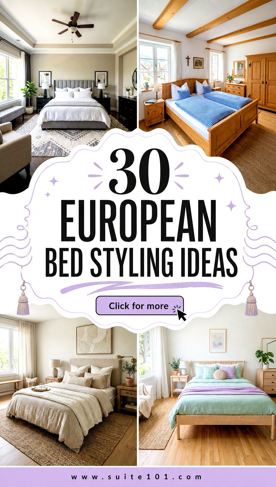European Bed Styling Ideas 30 Layering Tricks to Copy - European Bed Styling Ideas: 30 Layering Tricks to Copy