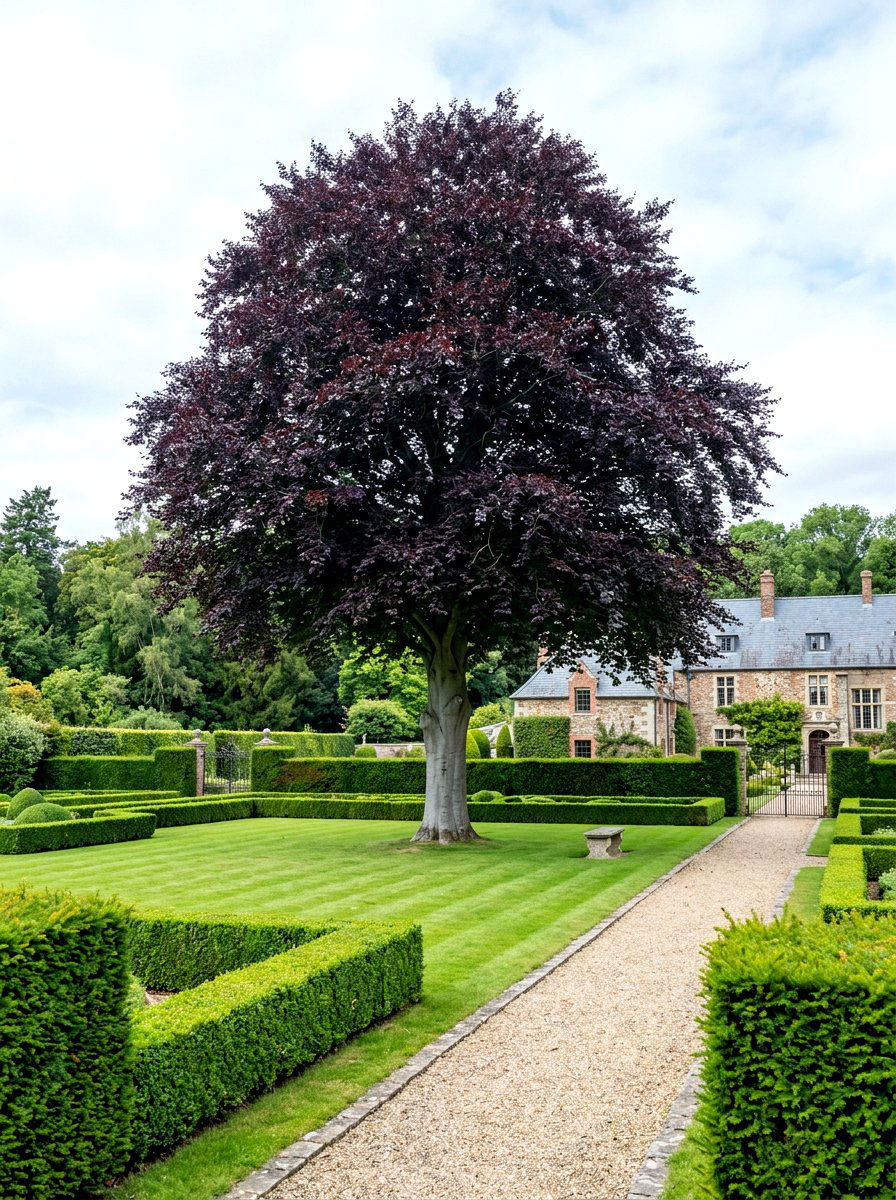 European Beech Tree - 30 backyard shade tree ideas