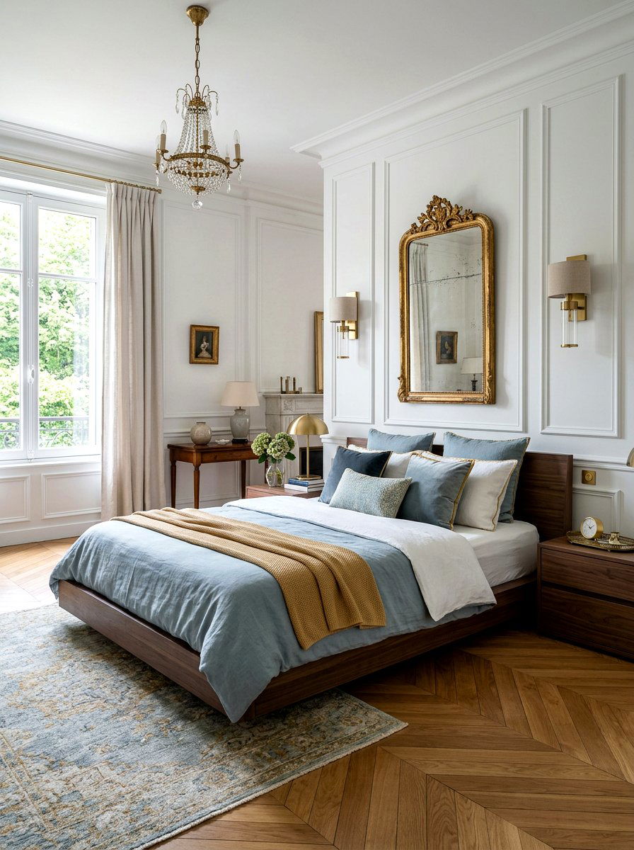 European Inspired Bedroom - 30 quiet luxury master bedroom ideas