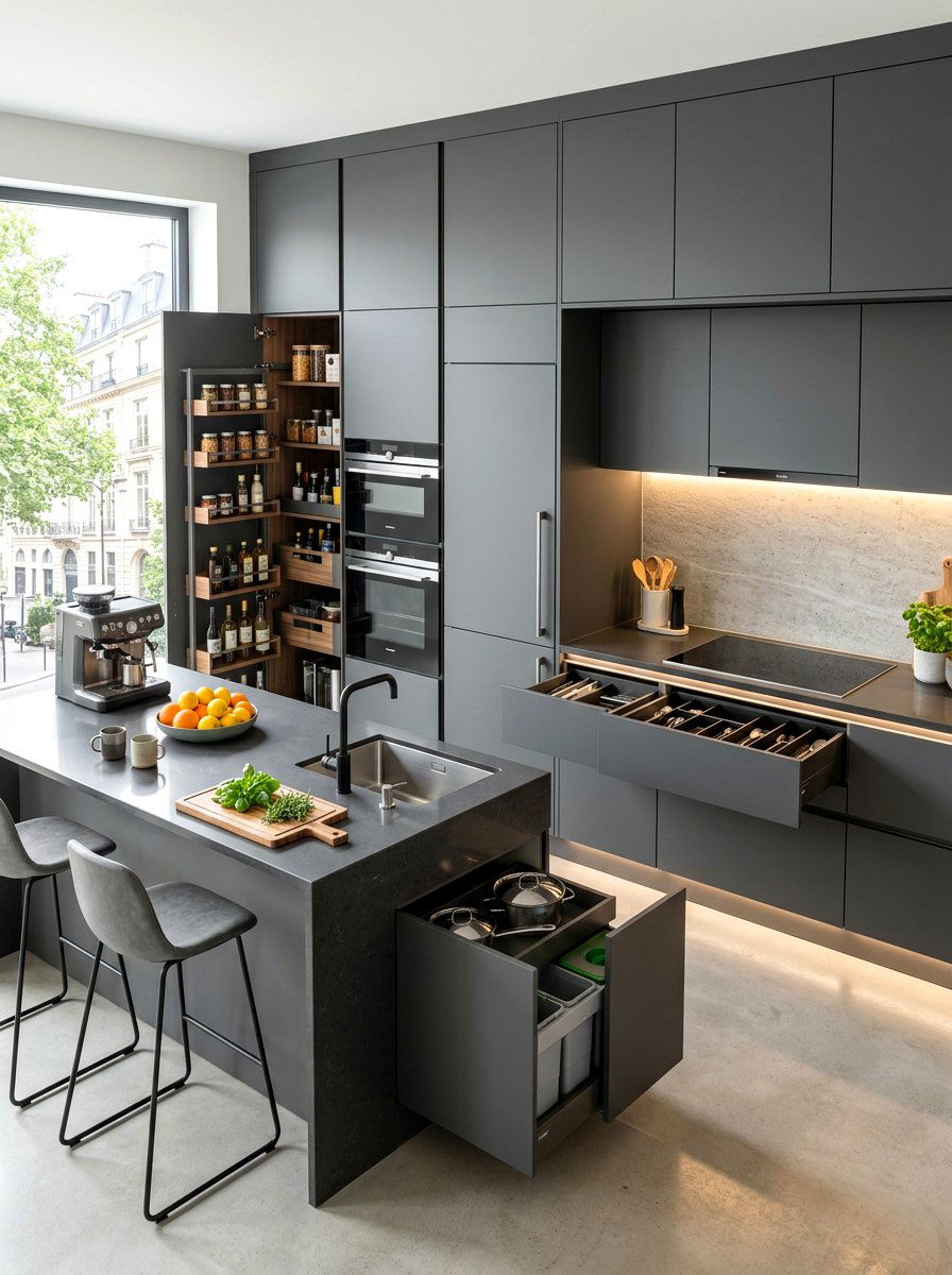 European Kitchen Cabinets - 30 timeless kitchen ideas