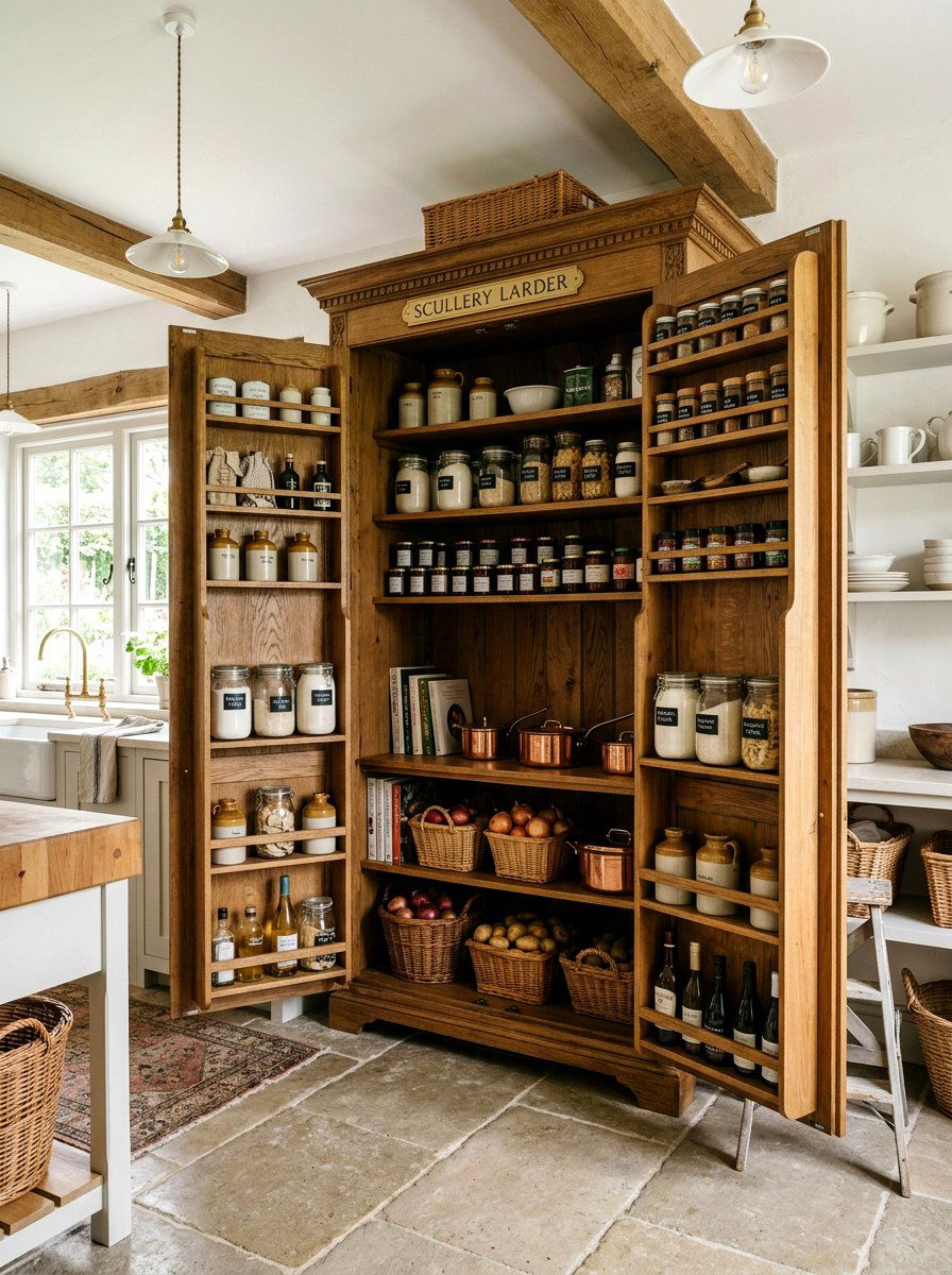 European Style Scullery Larder - 30 pantry scullery combo ideas