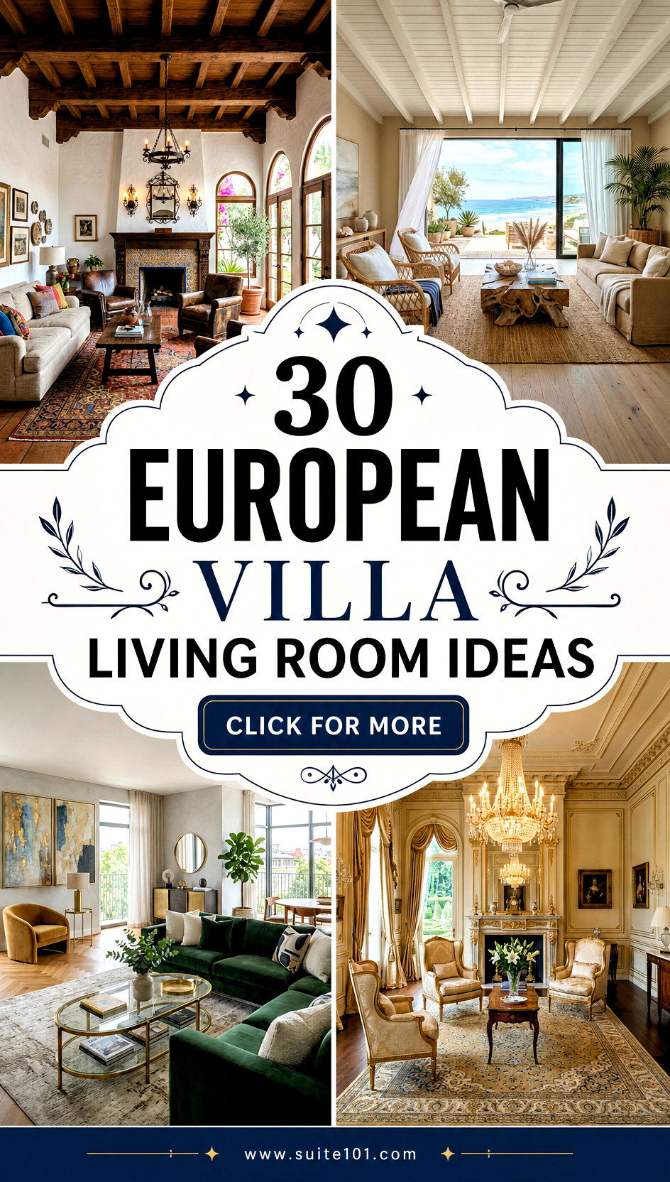European Villa Living Room Ideas 30 Elegant Looks for Relaxing - European Villa Living Room Ideas: 30 Elegant Looks for Relaxing