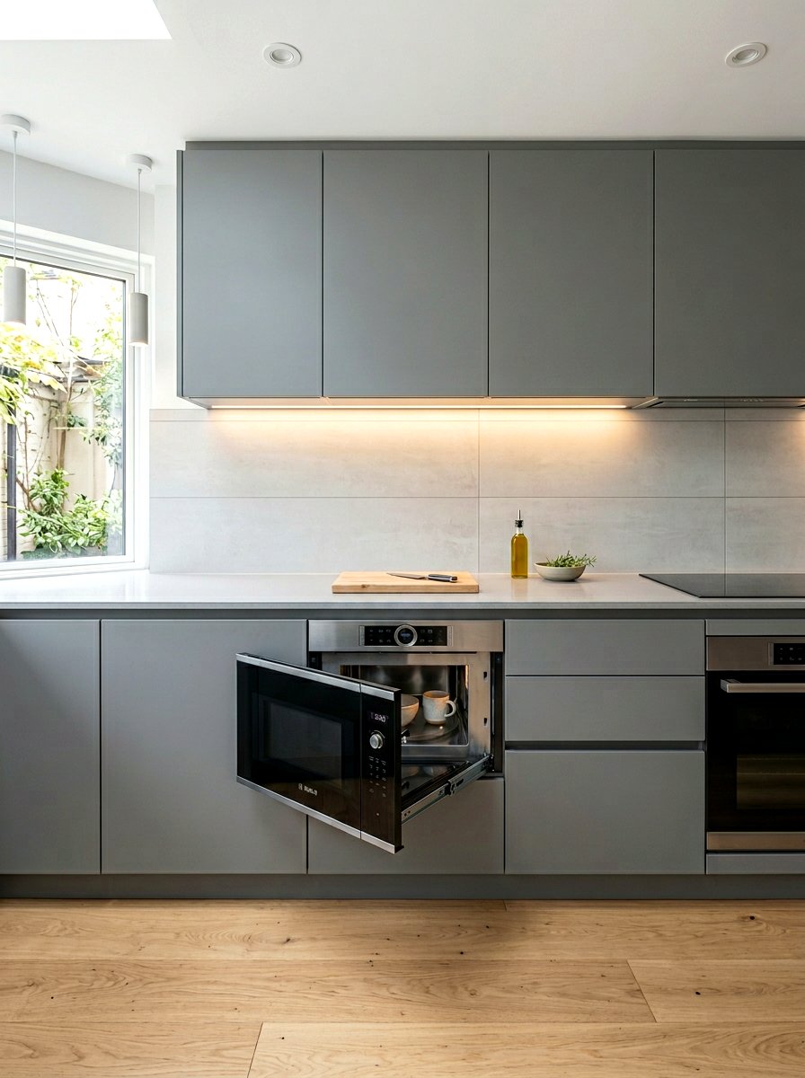 European flat panel - 30 drawer microwave ideas
