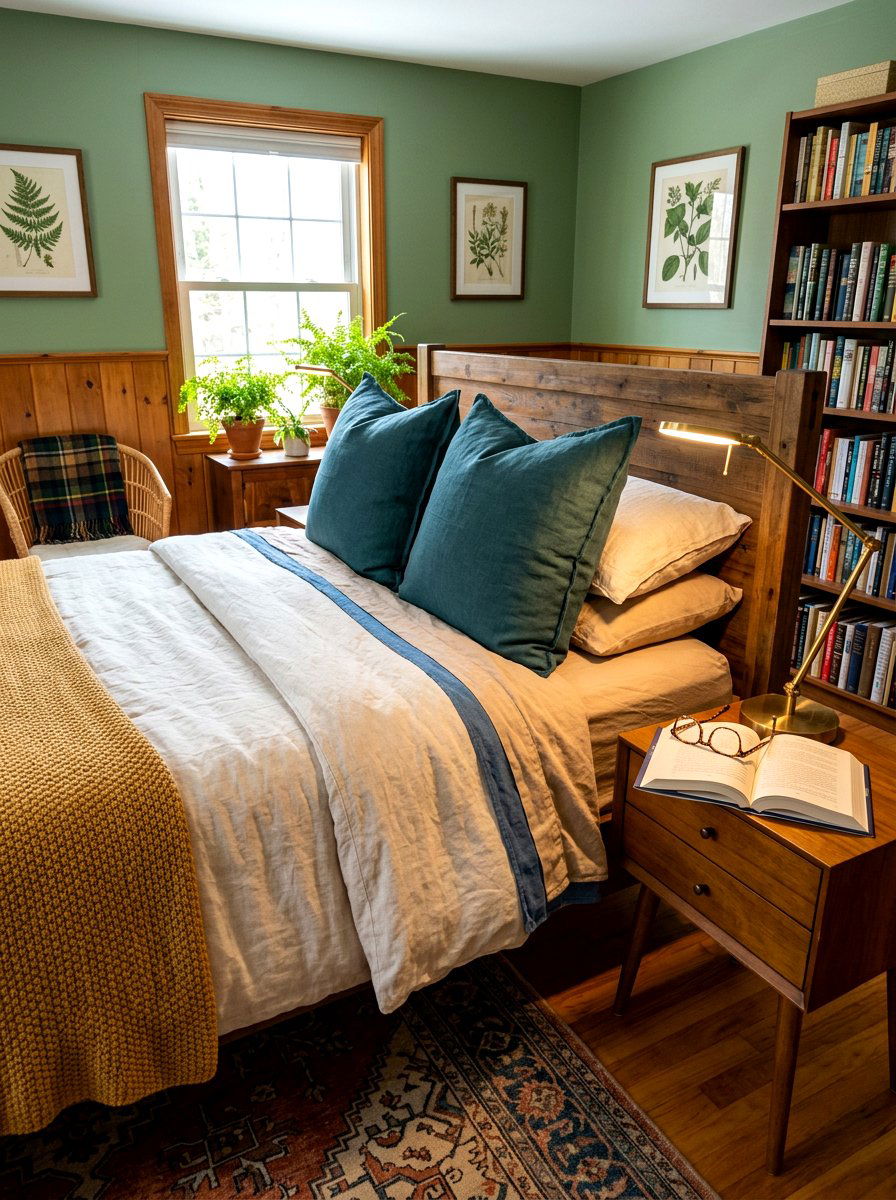 European pillows for reading in bed - 30 European pillow styling ideas