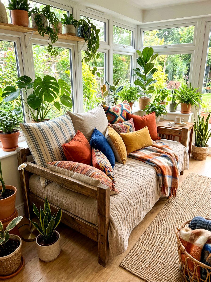 European pillows on daybeds - 30 European pillow styling ideas