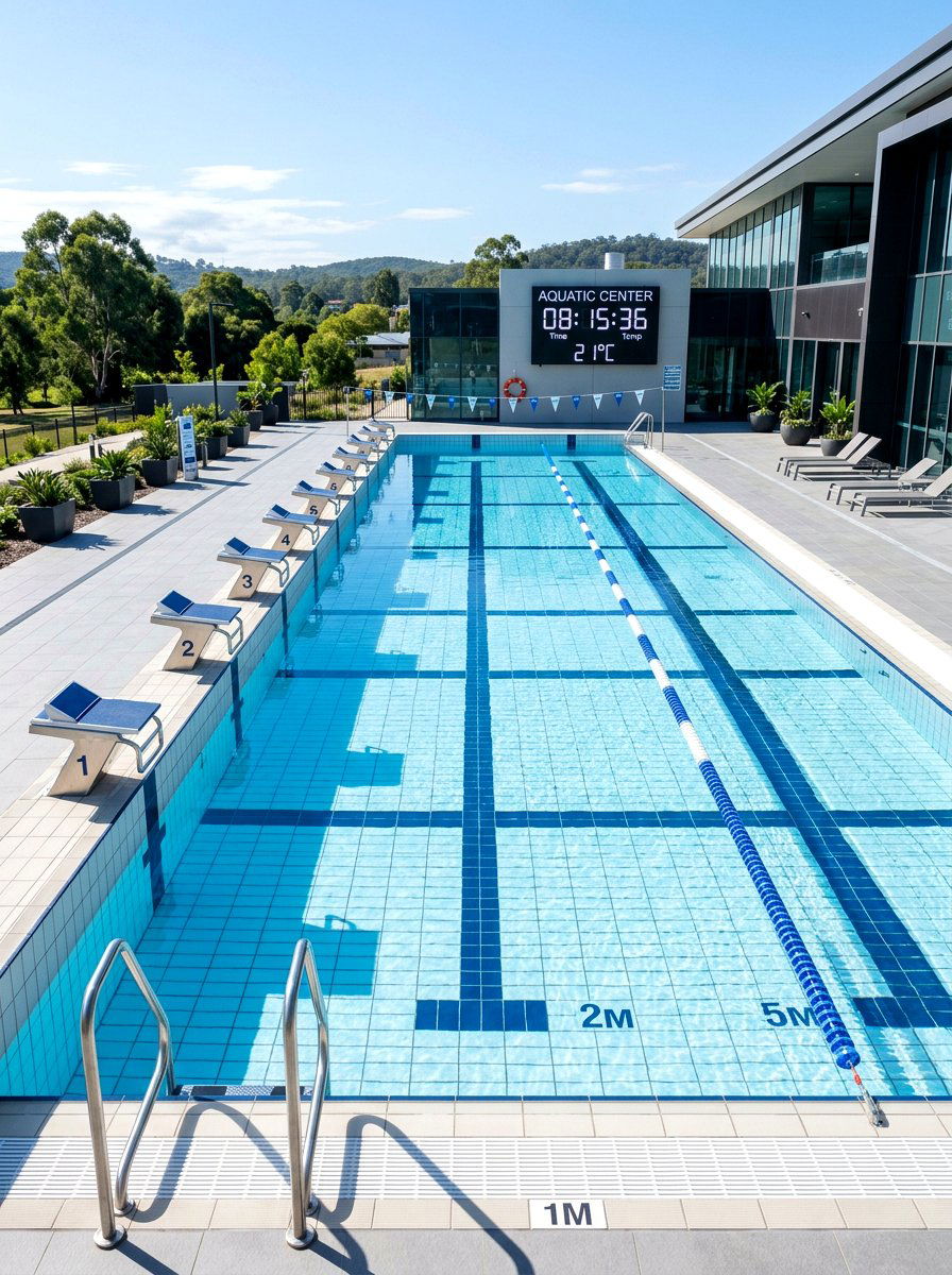 Exercise Lap Pool - 30 lap pool backyard ideas