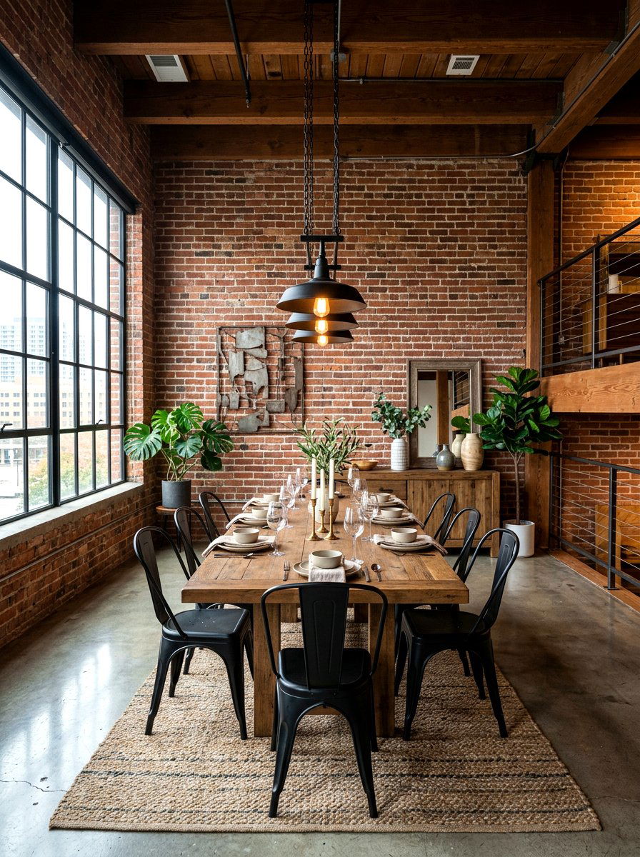 Exposed Brick Interior Wall - 30 accent wall ideas