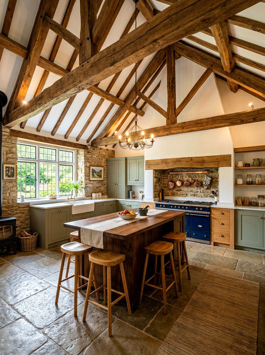 Exposed Ceiling Beams