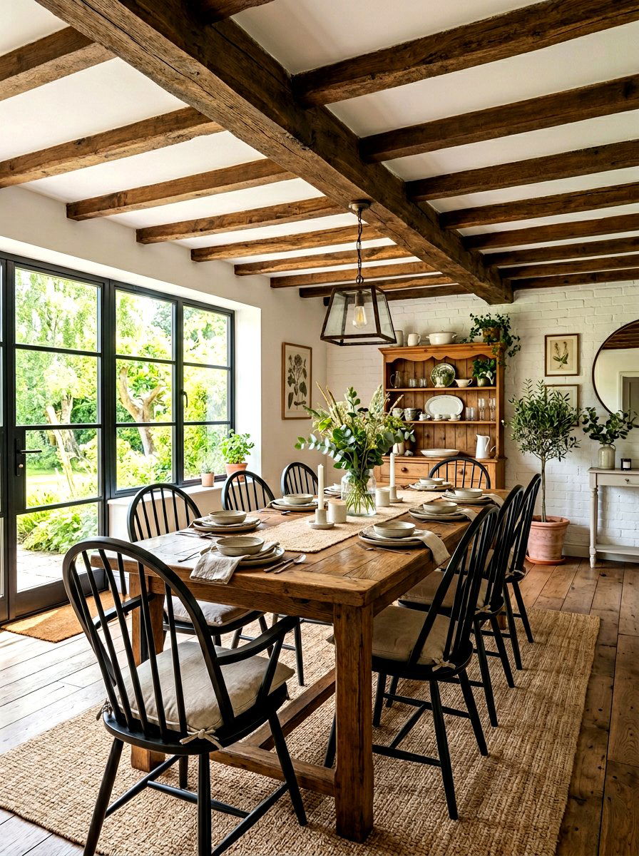 Exposed Wood Beam - 30 ceiling design ideas