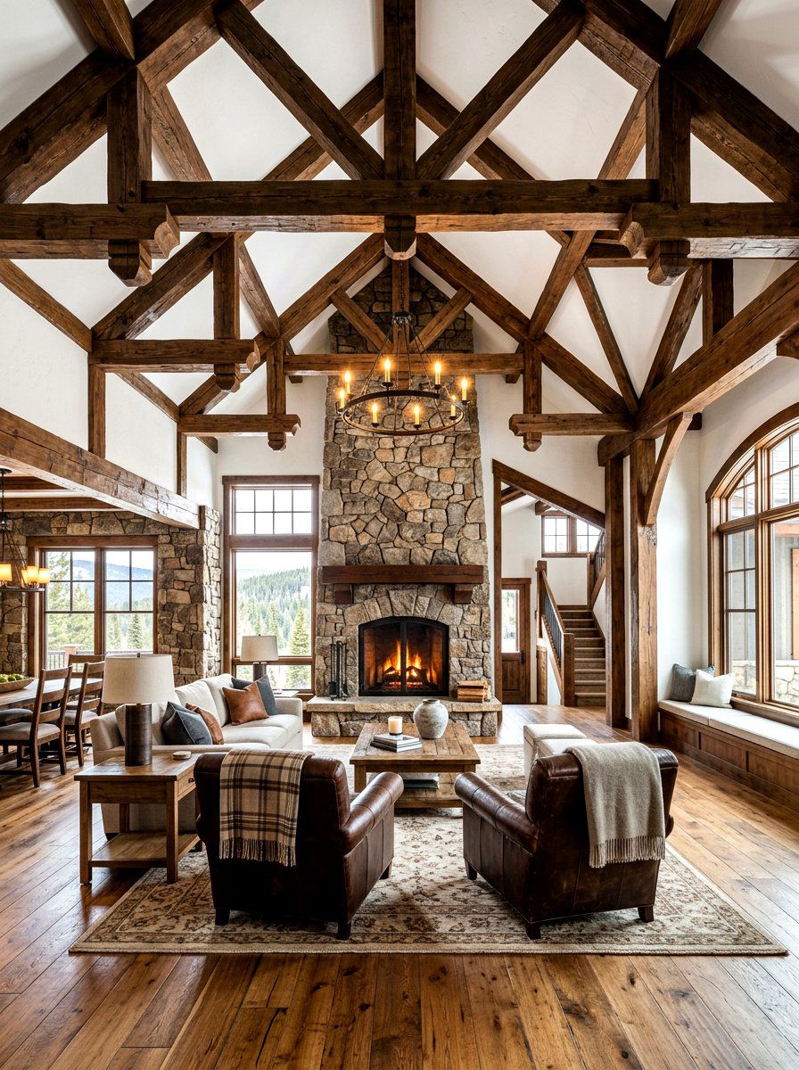 Exposed wood beam vaulted ceiling - 30 vaulted ceiling ideas