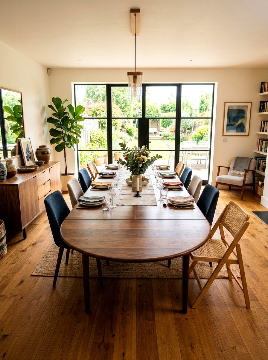 Extendable Wood Oval Dining Table - 30 oval dining table ideas
