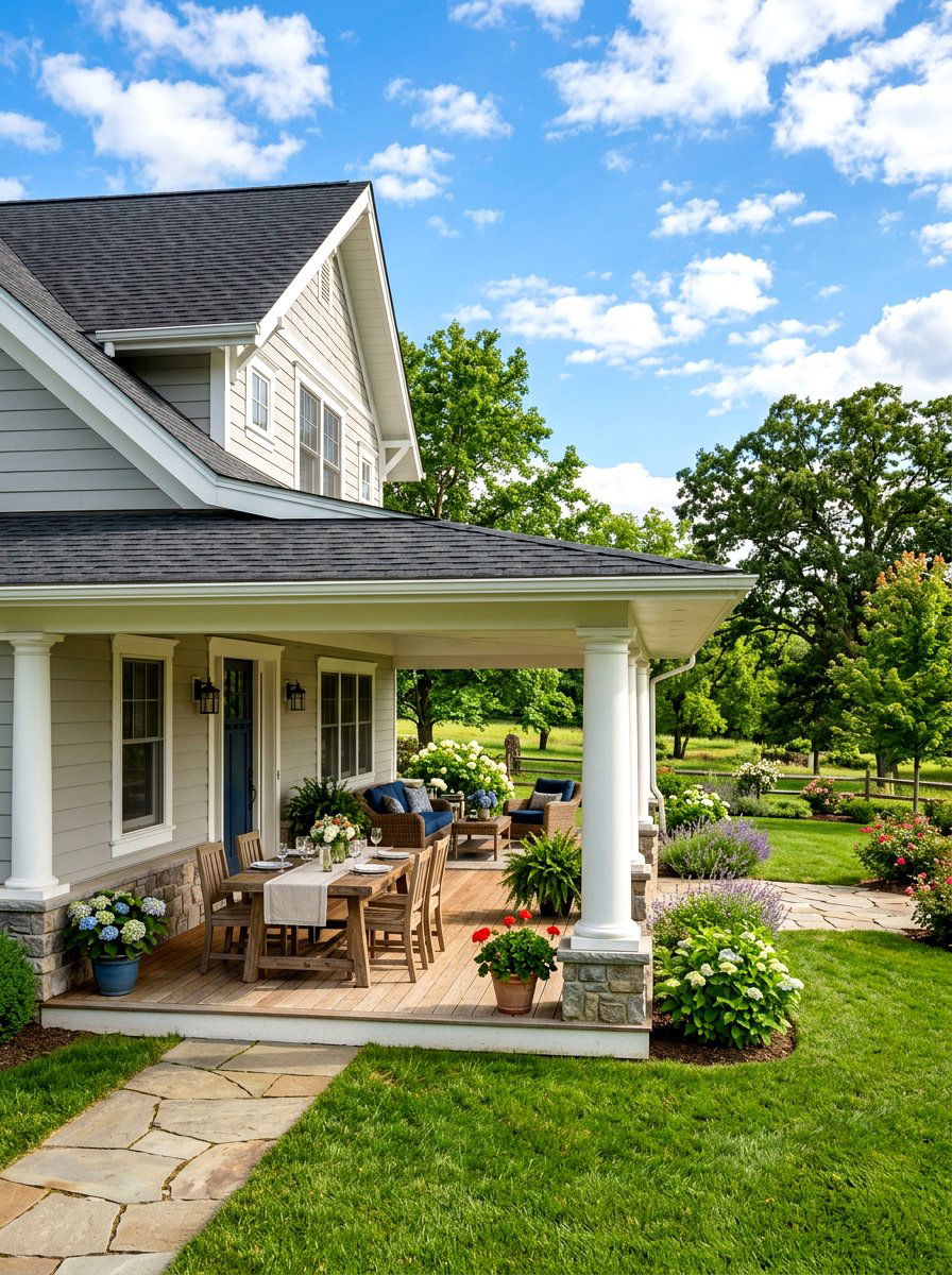 Extended Front Porch Roof - 30 front porch roof ideas