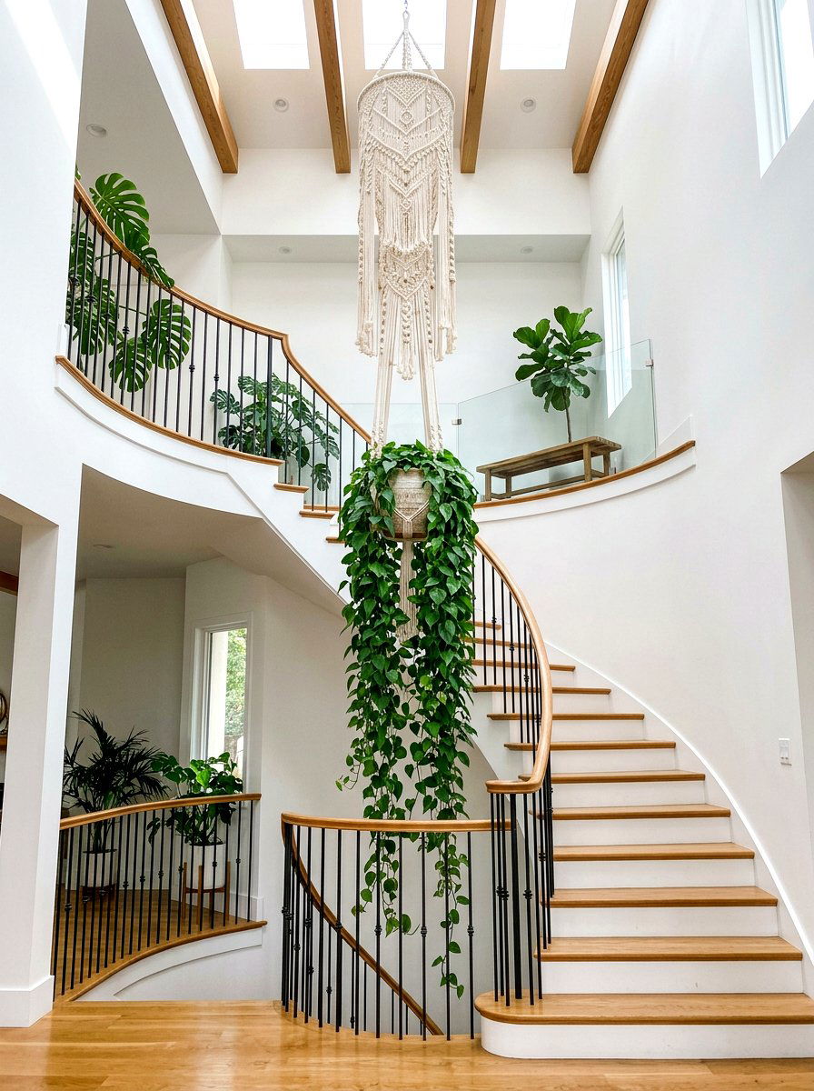 Extra Long Macrame Plant Hanger - 30 macrame plant hanger ideas