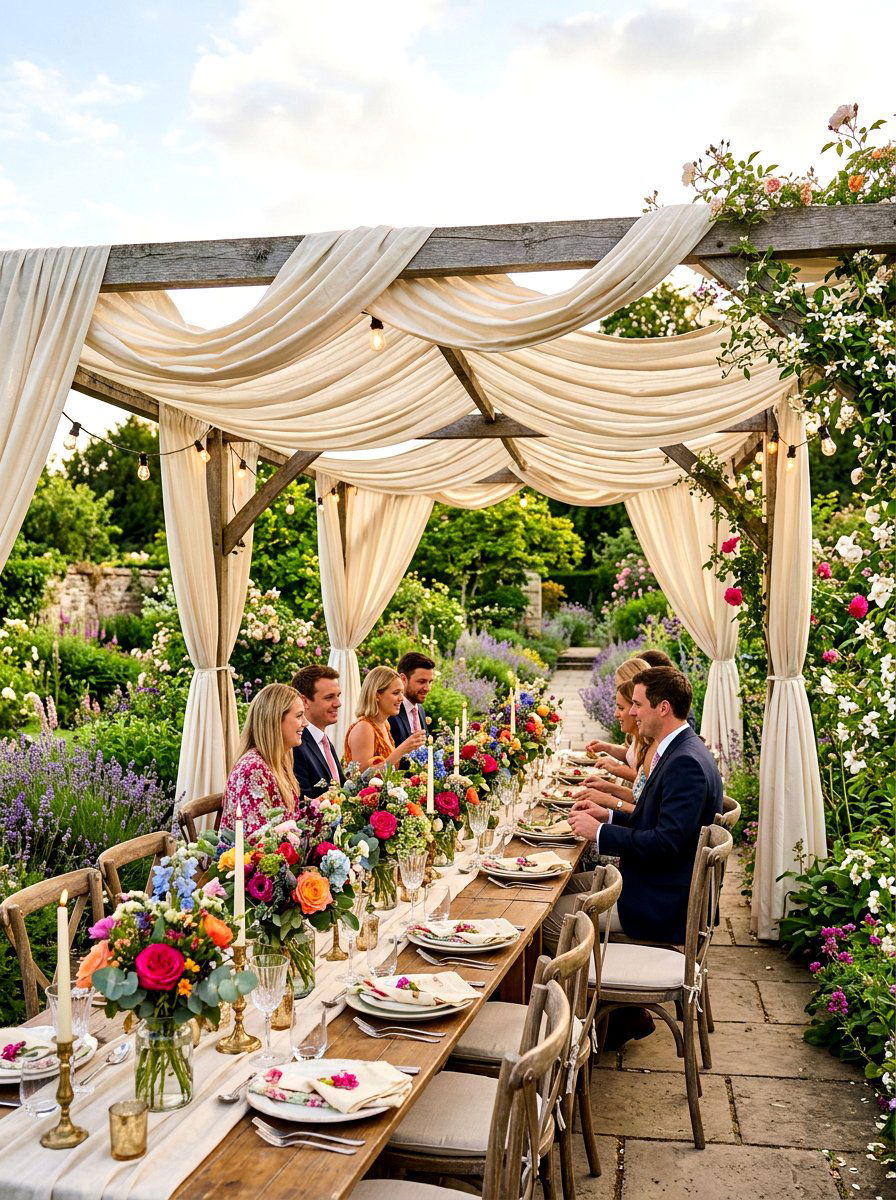 Fabric Canopy - 30 patio cover ideas