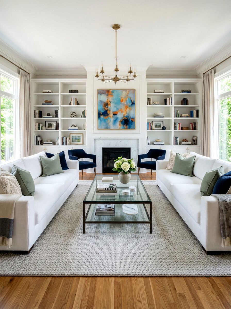 Face To Face Sofa Layout - 30 conversation seating ideas