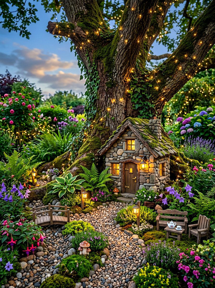 Fairy Garden - 30 garden decor ideas