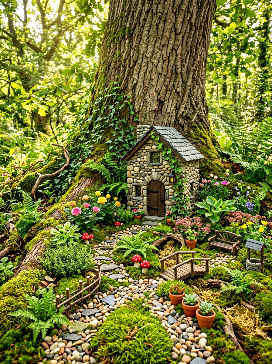 Fairy Garden - 30 woodland garden ideas