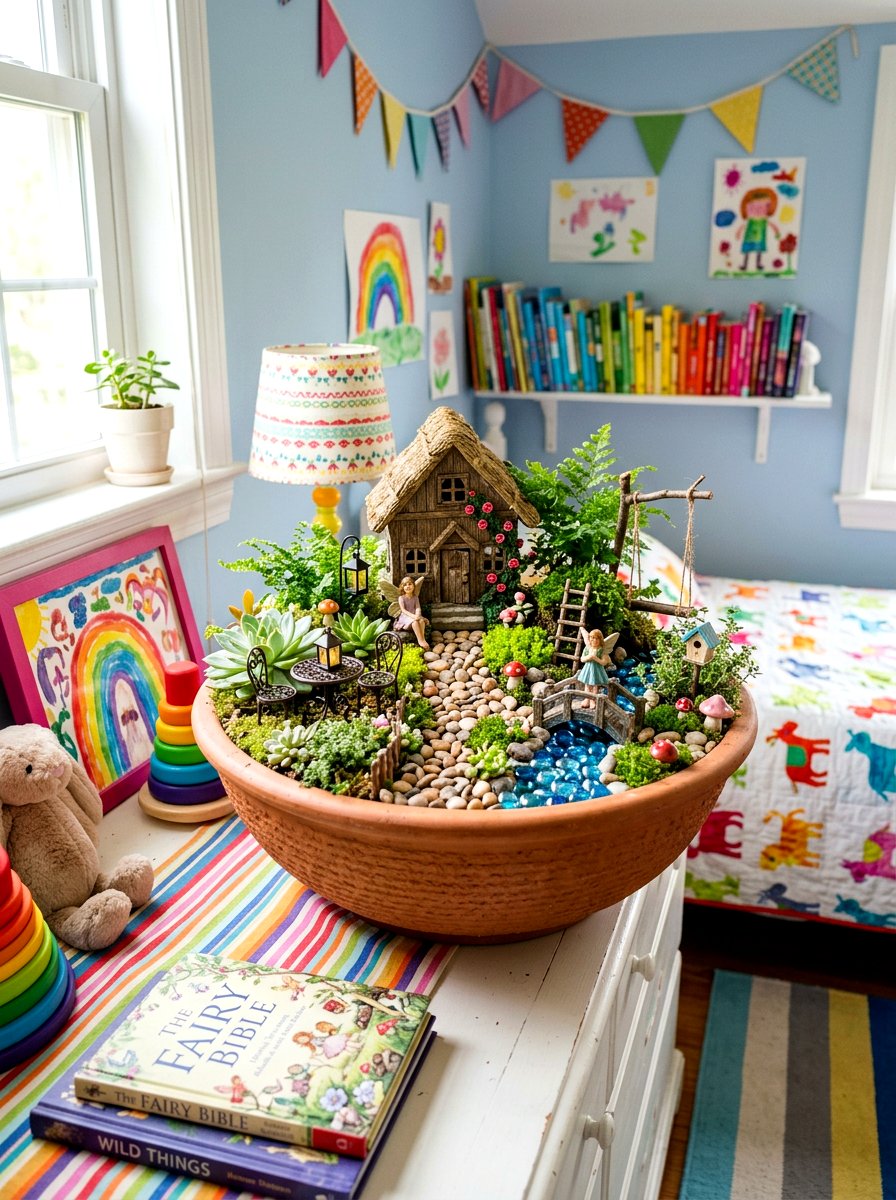 Fairy Garden Container - 30 succulent planter ideas