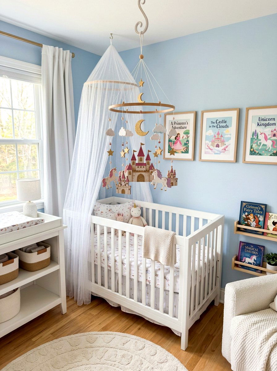 Fairy Tale Mobile - 30 mobile decor nursery ideas