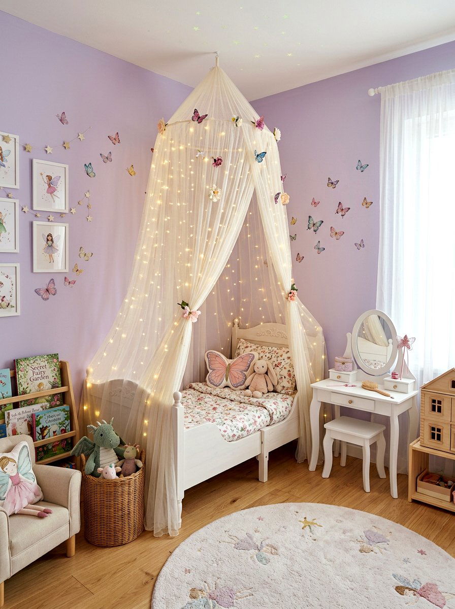 Fairy Toddler Bedroom - 30 toddler room ideas