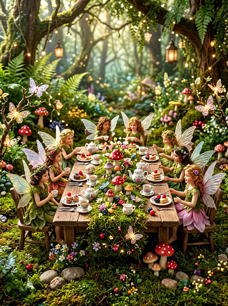 Fairy tea party - 30 tea party table ideas