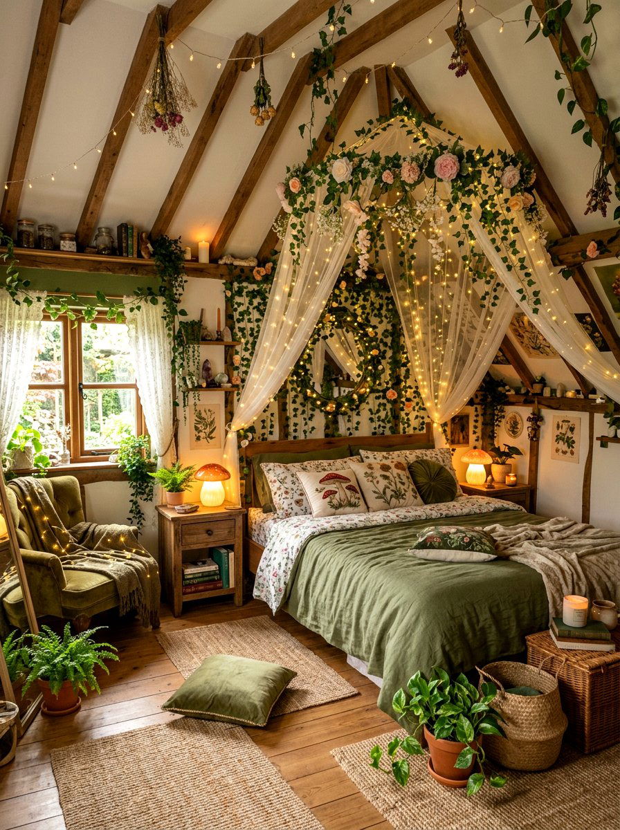 Fairycore Aesthetic Room - 30 tween aesthetic bedroom ideas