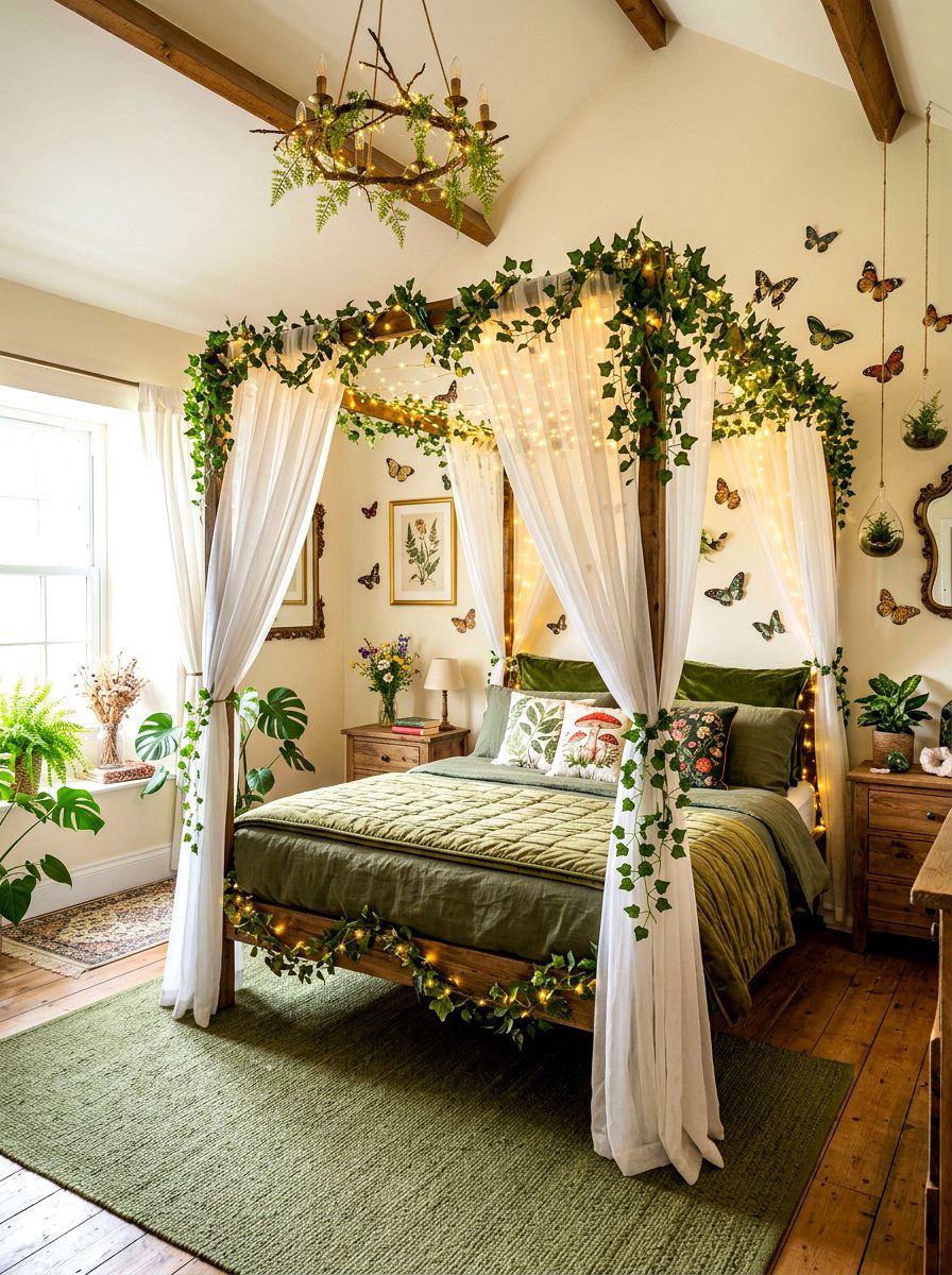 Fairycore Aesthetic Room - 30 cool teen room ideas aesthetic