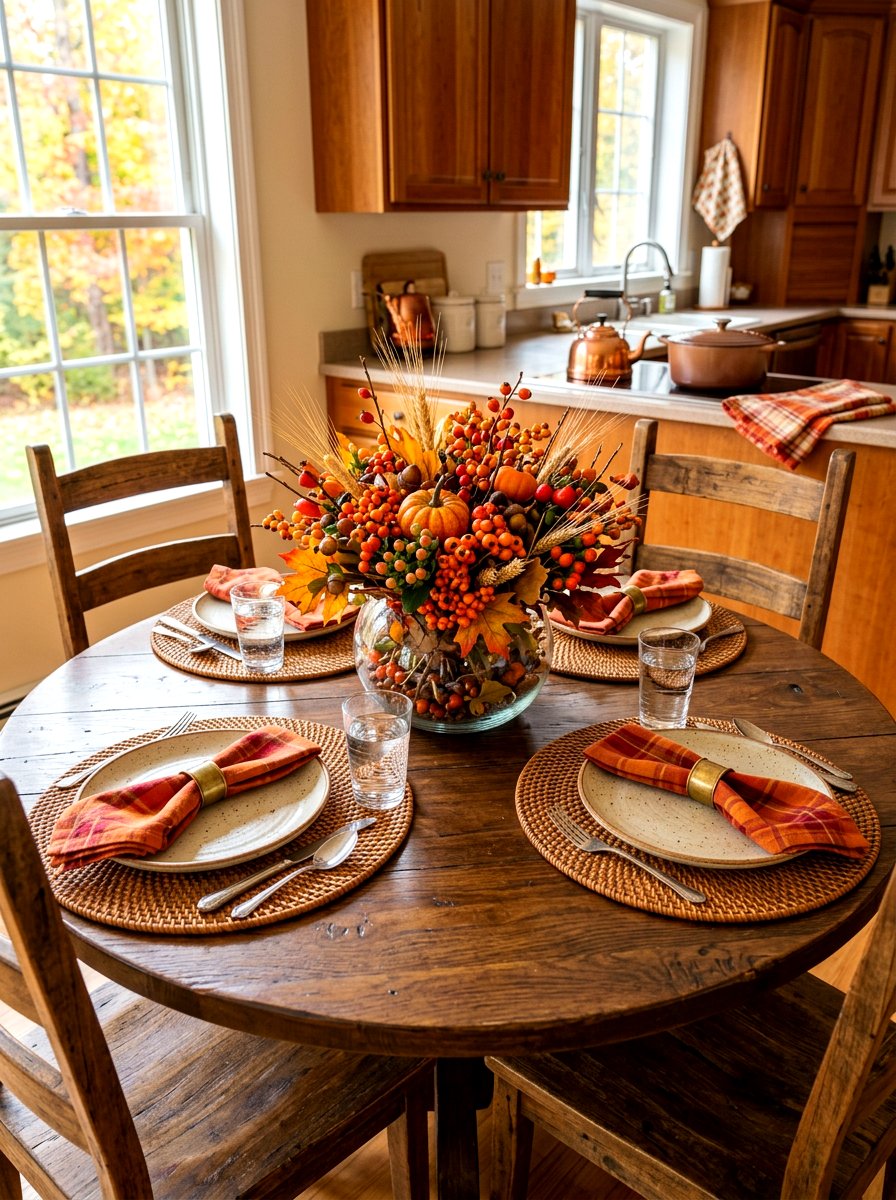 Fall Berries - 30 autumn centerpiece bowl ideas