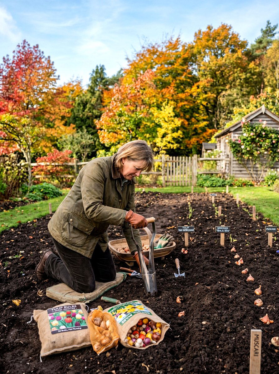 Fall bulb planting - 30 fall garden ideas