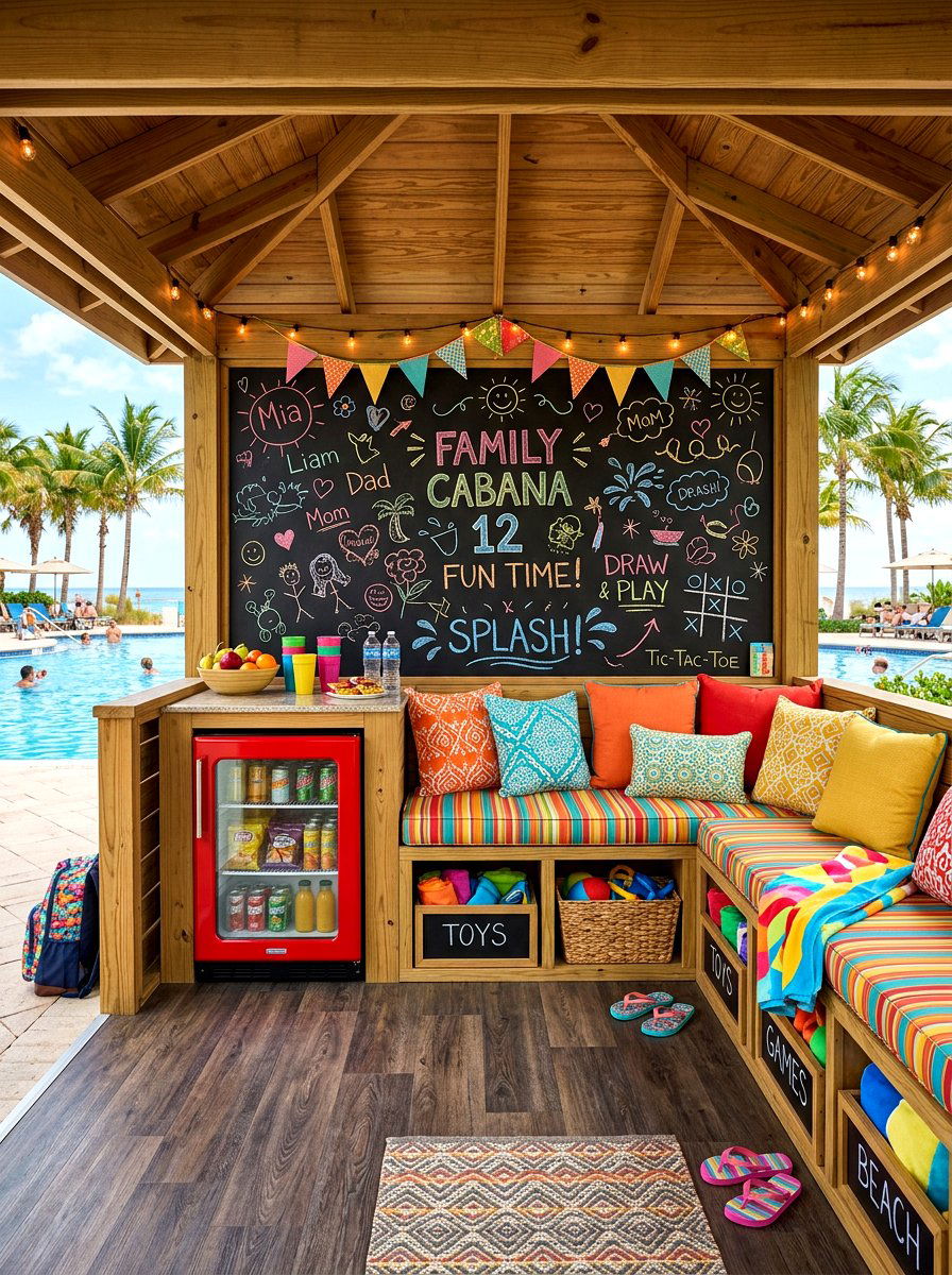 Family Fun Cabana - 30 pool cabana patio ideas